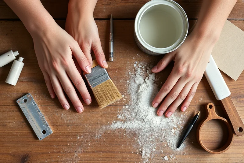 affordable chalk paint techniques tools — Affordable Chalk Paint Techniques Tools (the finished result)