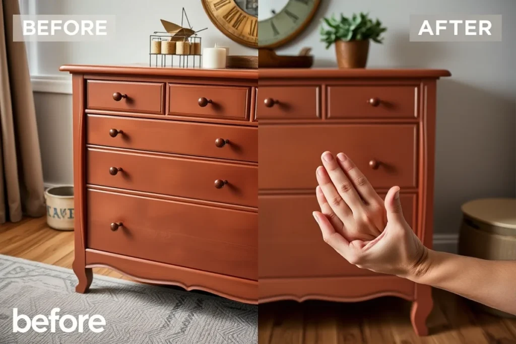 Budget Chalk Paint Techniques After