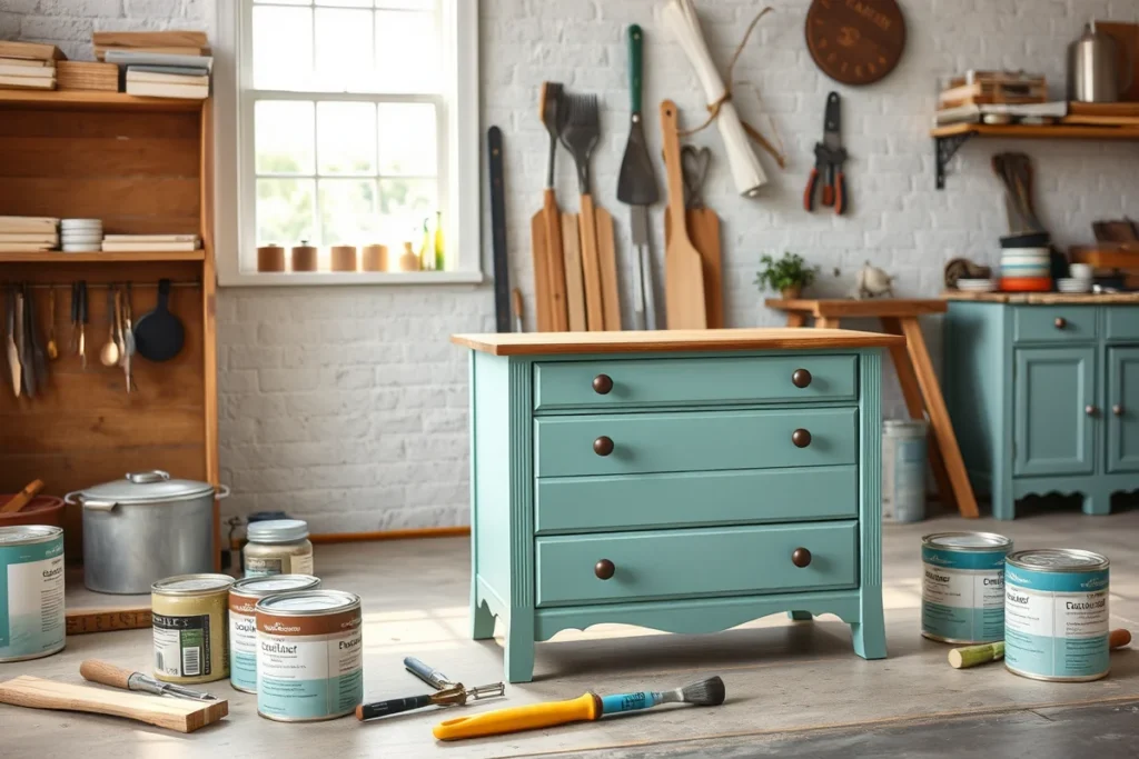 Budget Chalk Paint Techniques
