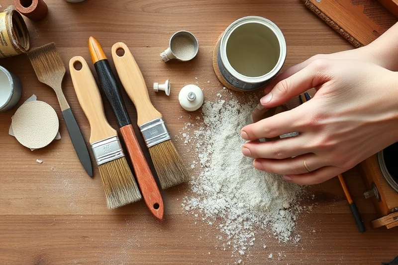 budget chalk paint techniques step — Budget Chalk Paint Techniques Step (the finished result)