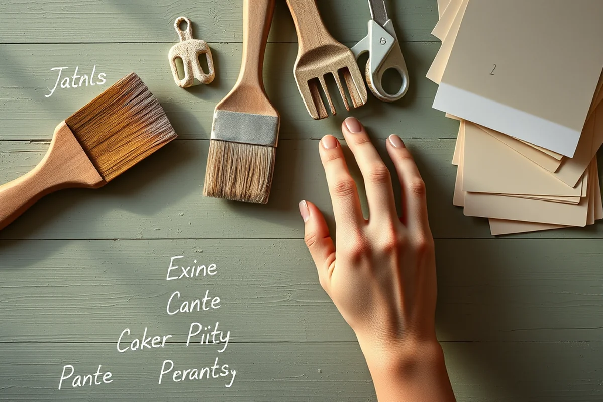 chalk paint techniques color on a budget — Chalk Paint Techniques Color On A Budget (the finished result)
