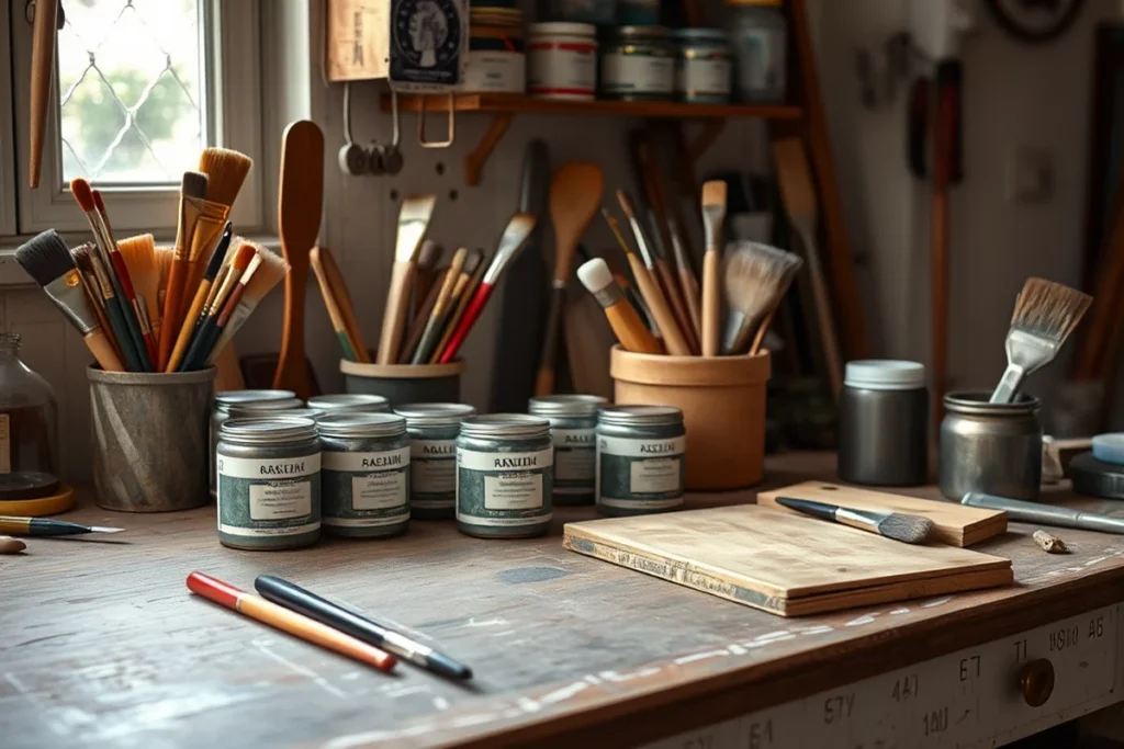 Chalk Paint Techniques Tools Supplies Printable