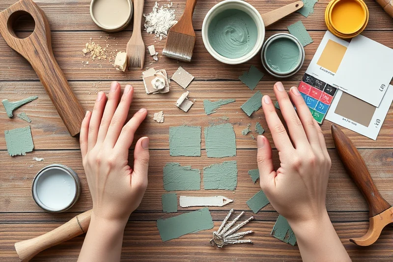 chalk paint techniques tools supplies printable — Chalk Paint Techniques Tools Supplies Printable (the finished result)