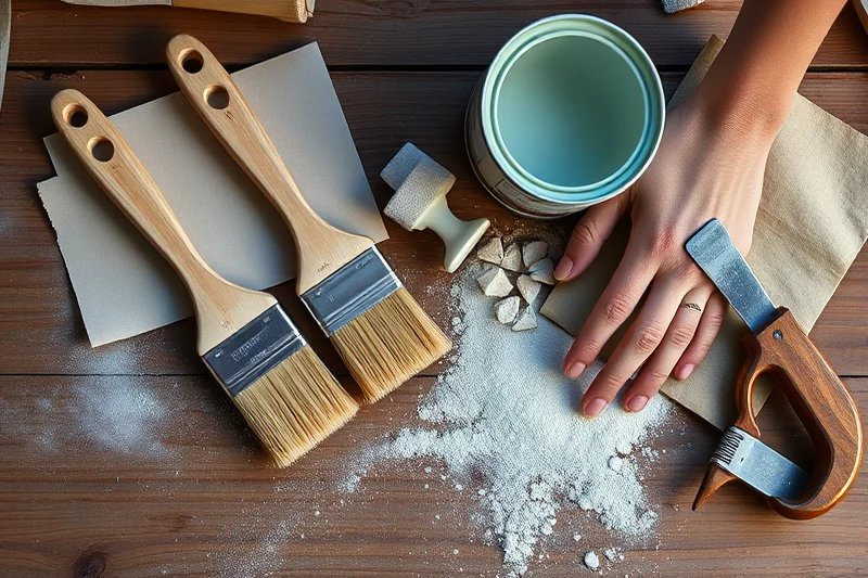 diy budget chalk paint techniques — Diy Budget Chalk Paint Techniques (the finished result)