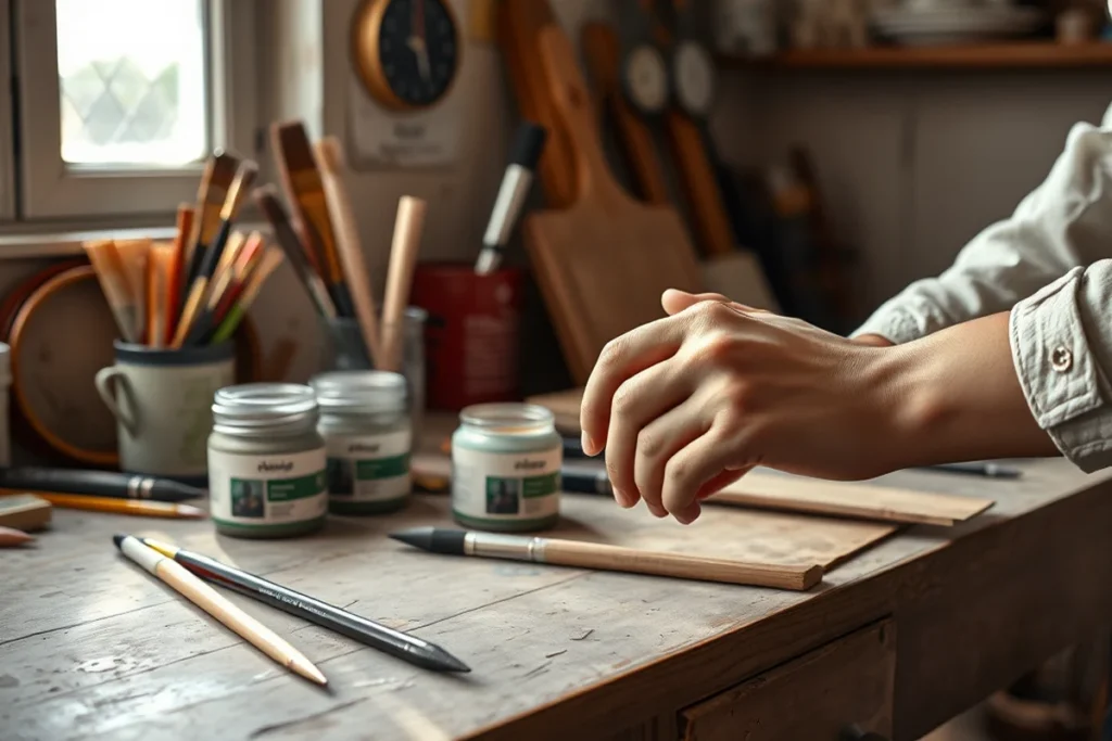 Diy Chalk Paint Techniques Before