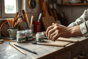 Diy Chalk Paint Techniques Before