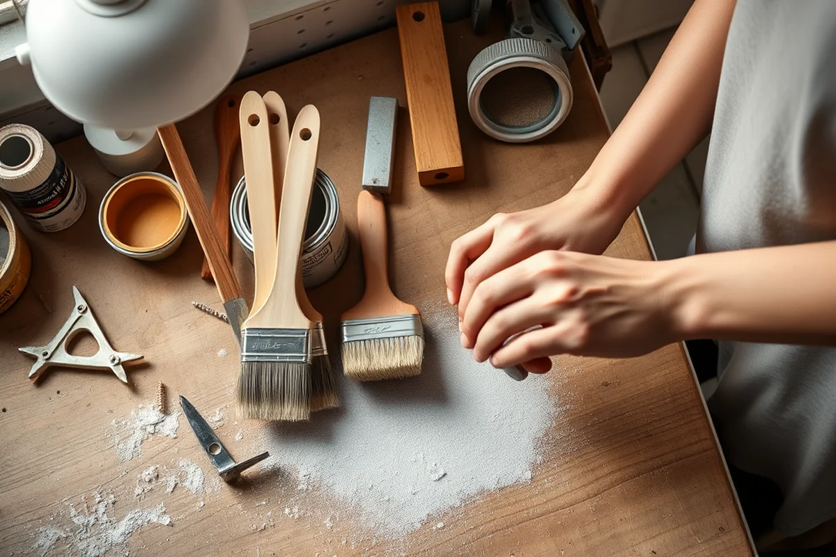 easy chalk paint techniques before — Easy Chalk Paint Techniques Before (the finished result)