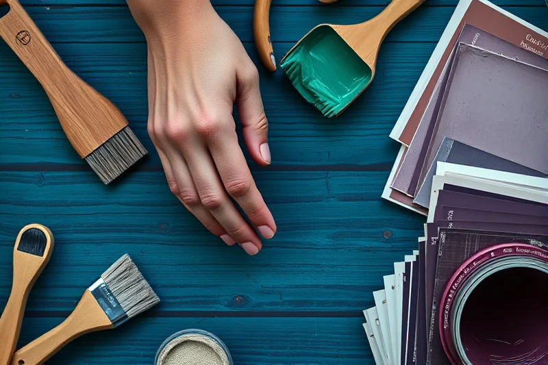 easy chalk paint techniques supplies — Easy Chalk Paint Techniques Supplies (the finished result)