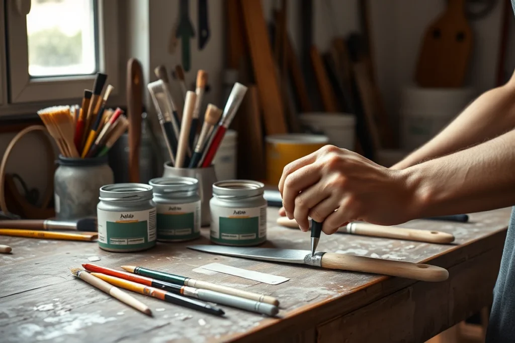 Fast Chalk Paint Glaze Technique