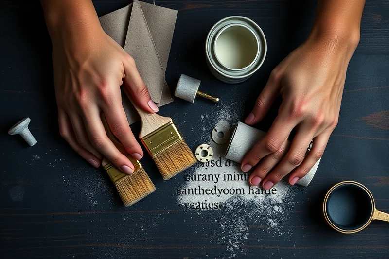simple chalk paint techniques before — Simple Chalk Paint Techniques Before (the finished result)