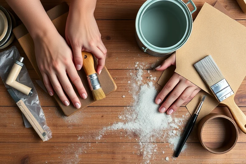 small chalk paint techniques for beginners — Small Chalk Paint Techniques For Beginners (the finished result)