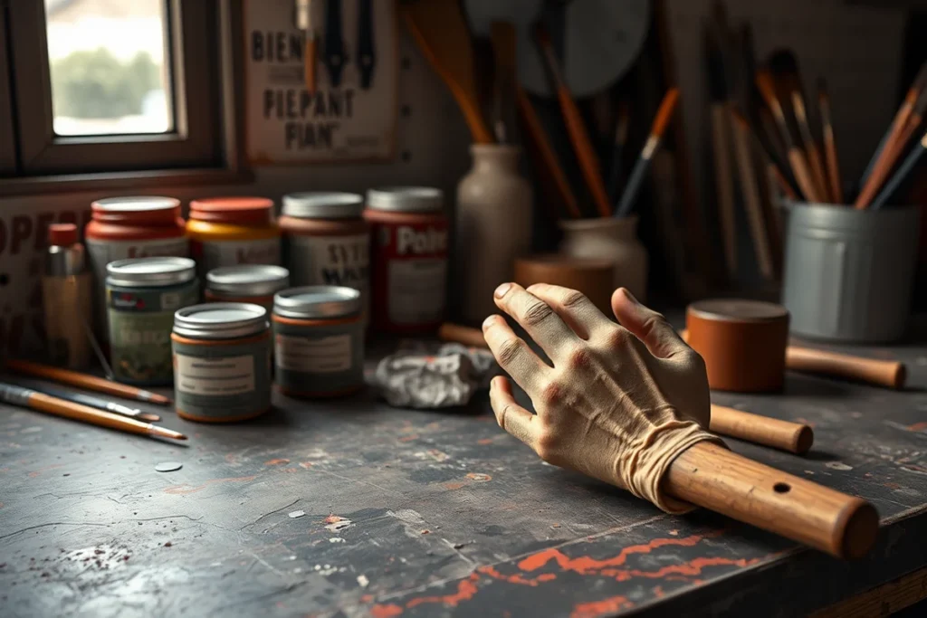 Budget Chalk Paint Techniques Before