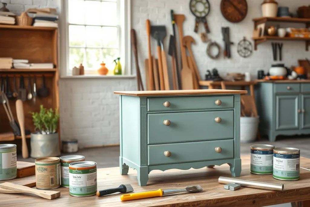 Chalk Paint And Wax Technique