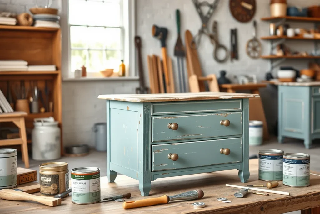 Chalk Paint Distressing Techniques