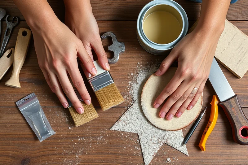 chalk paint effects on wood without tools β Chalk Paint Effects On Wood Without Tools (the finished result)