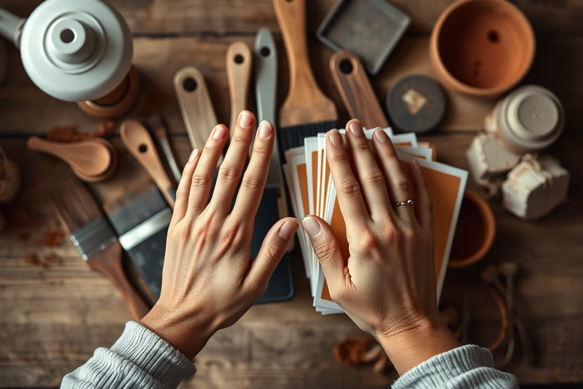 chalk paint techniques color guide — Chalk Paint Techniques Color Guide (the finished result)