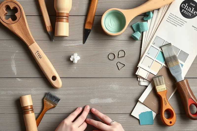 chalk paint techniques ideas without tools — Chalk Paint Techniques Ideas Without Tools (the finished result)