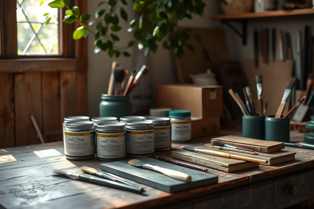 Chalk Paint Techniques Step Examples
