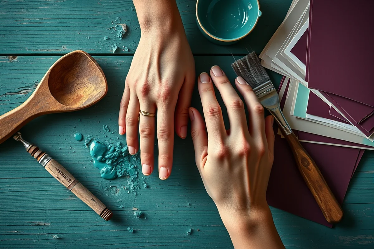 chalk paint techniques step on a budget — Chalk Paint Techniques Step On A Budget (the finished result)