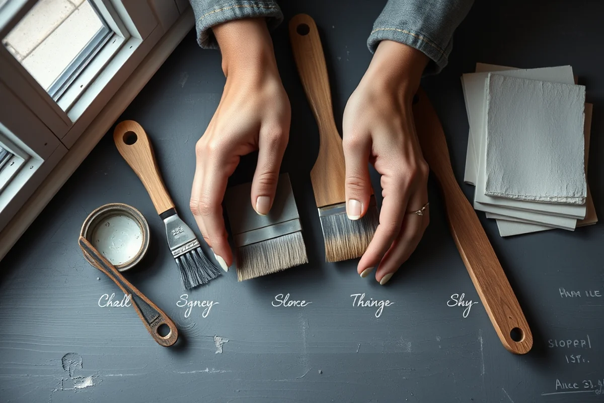 chalk paint techniques tools examples — Chalk Paint Techniques Tools Examples (the finished result)