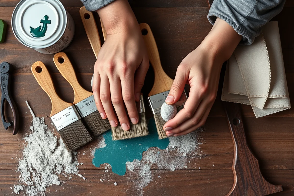 how to chalk paint kitchen cabinets — How To Chalk Paint Kitchen Cabinets (the finished result)