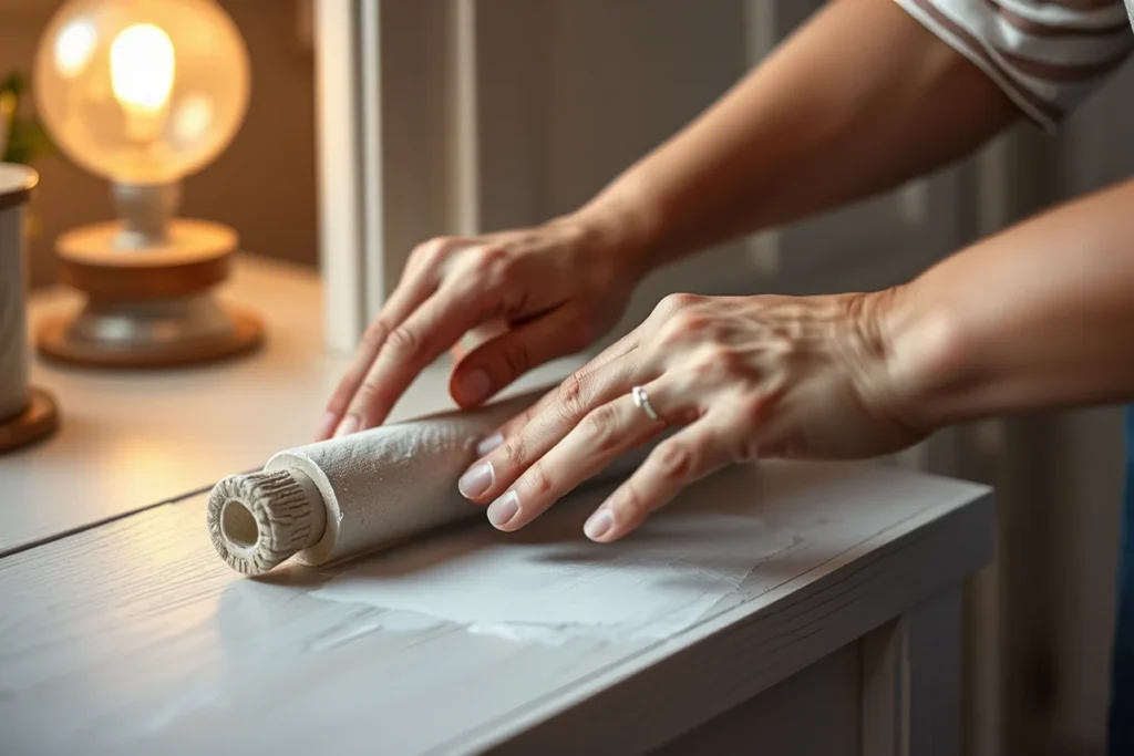 Quick Chalk Paint Techniques Step
