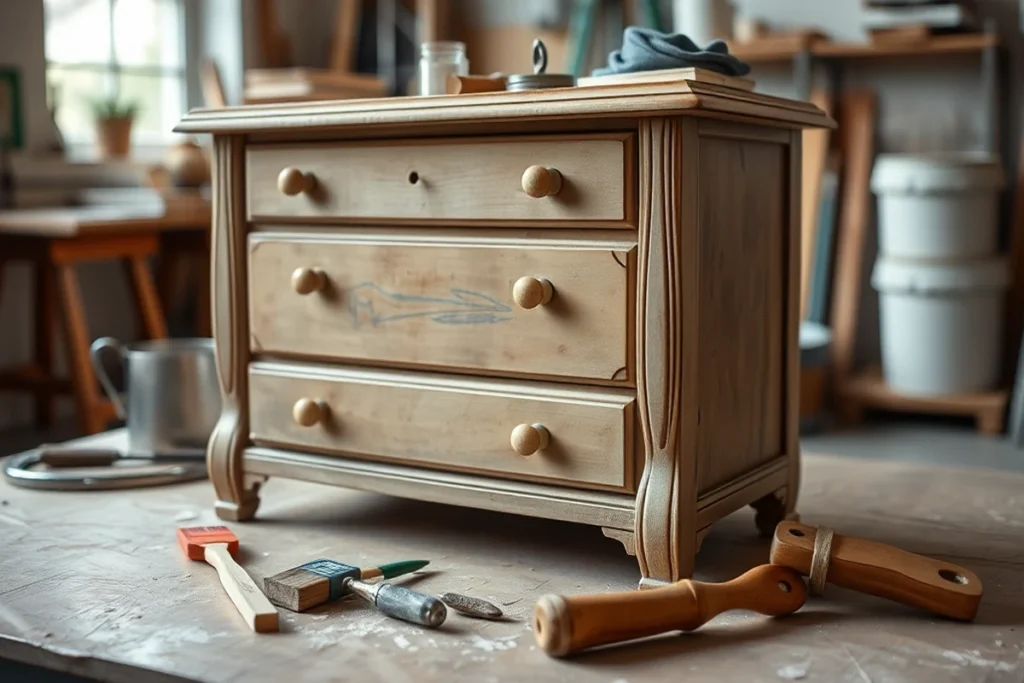 Budget Chalk Paint Techniques On A Budget
