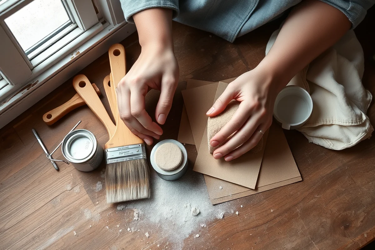 budget chalk paint techniques on a budget — Budget Chalk Paint Techniques On A Budget (the finished result)