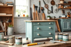 Chalk Paint Effects On Wood