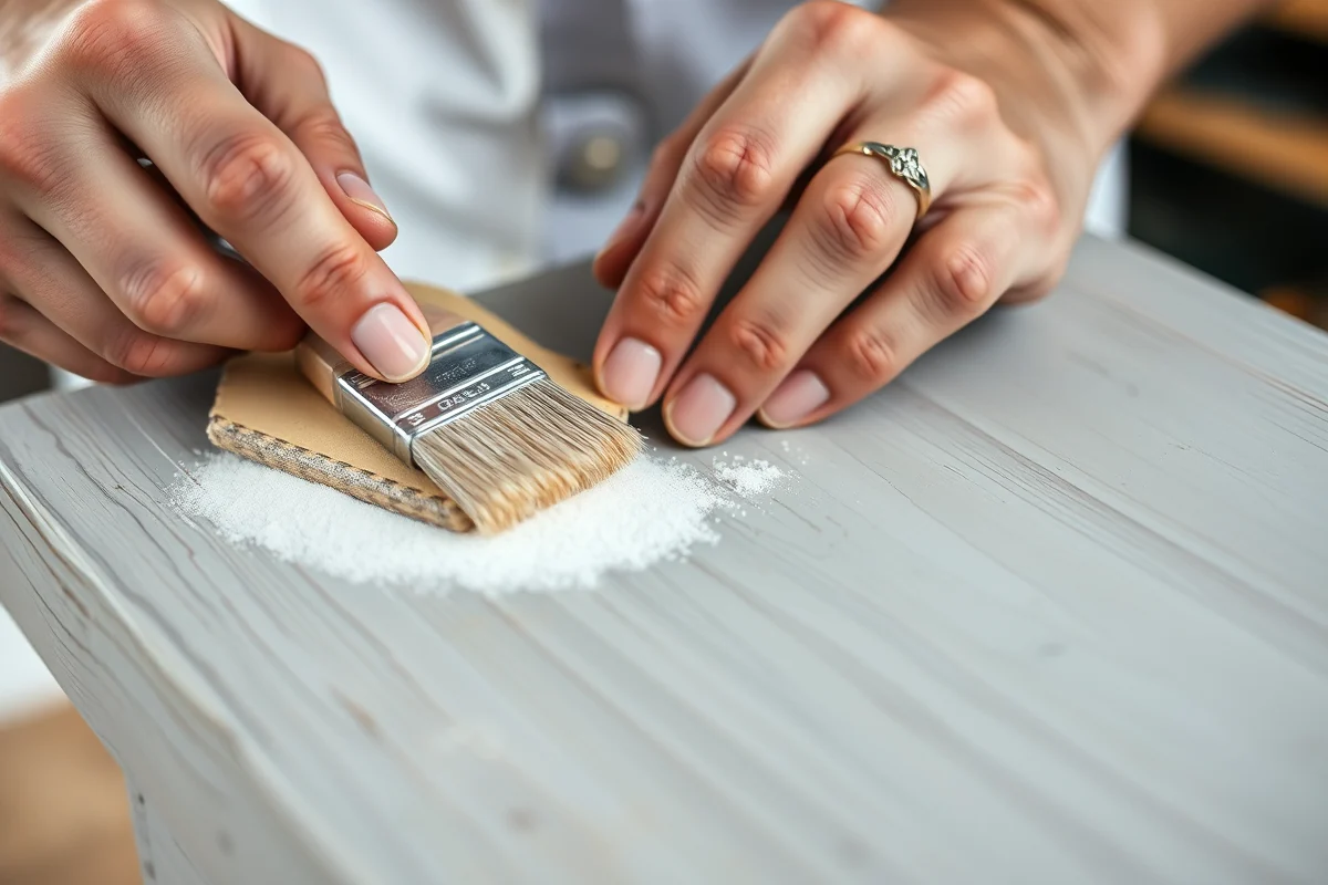 chalk paint effects on wood — Chalk Paint Effects On Wood (step by step)