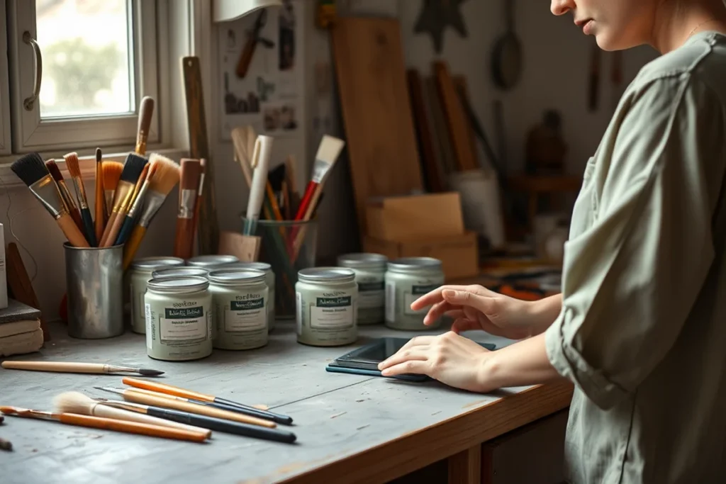 Chalk Paint Techniques Before Printable