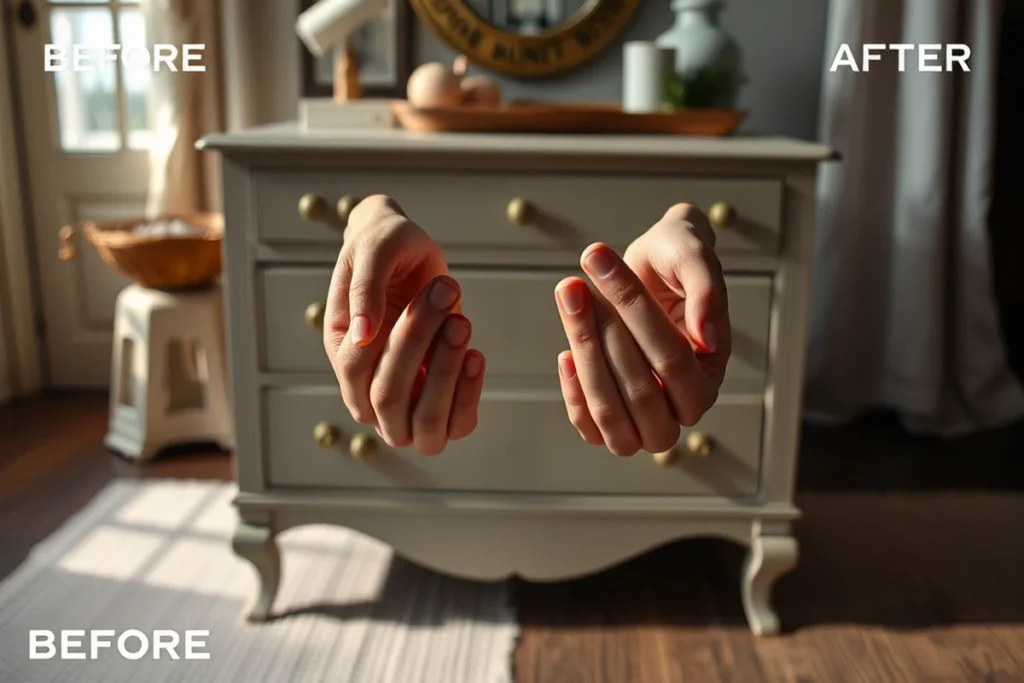 Chalk Paint Techniques Before Tips