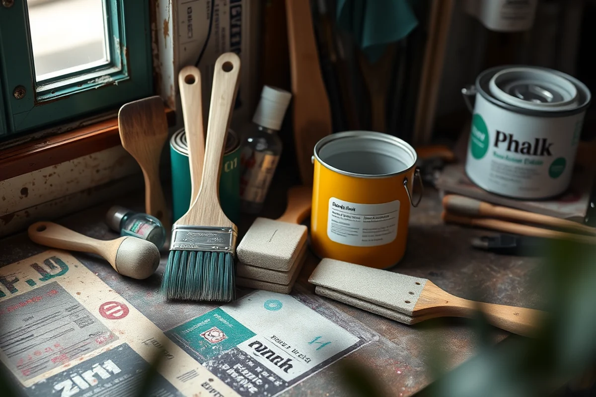 chalk paint techniques supplies for beginners — Chalk Paint Techniques Supplies For Beginners (the finished result)