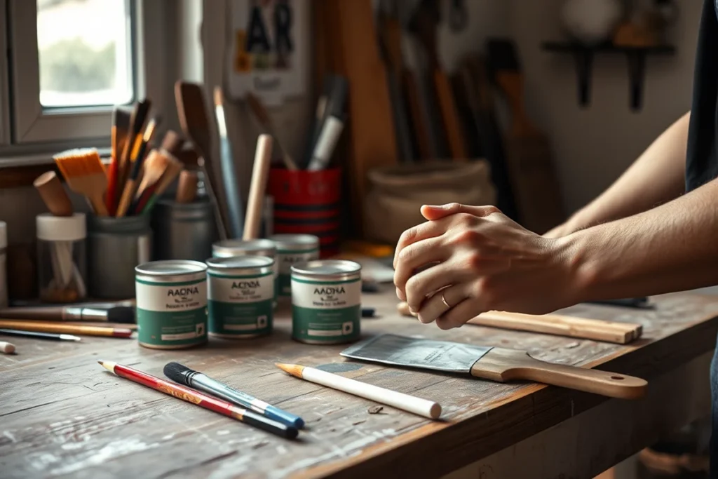 Diy Chalk Paint Effects On Wood