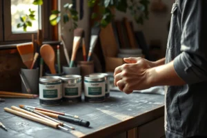 How To Chalk Paint Techniques Step