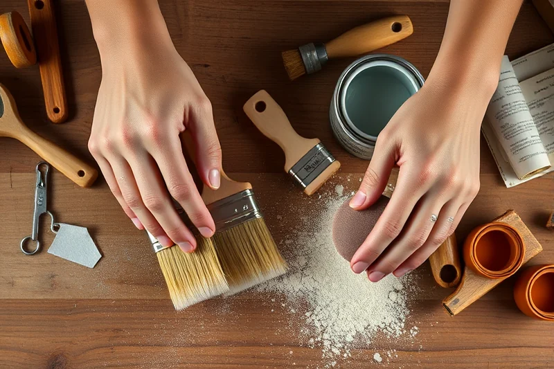 how to chalk paint techniques step — How To Chalk Paint Techniques Step (the finished result)